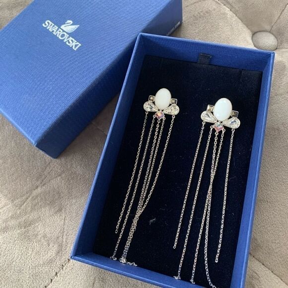 Swarovski limited edition fringe earrings - Picture 1 of 5